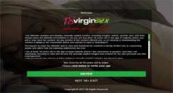 Desktop Screenshot of 18virginsex.com